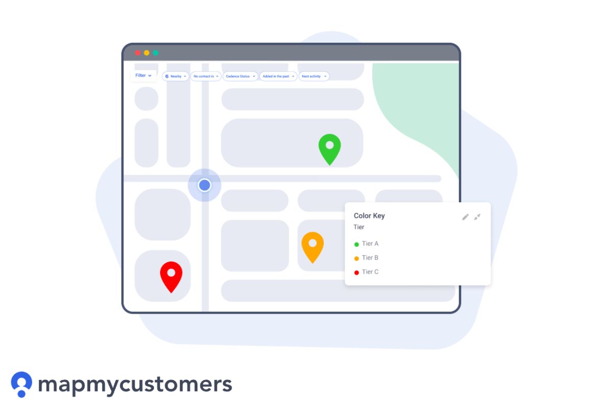 Map My Customers account segmentation