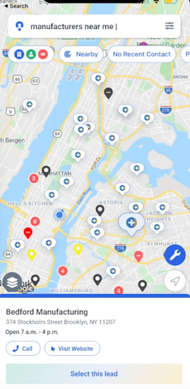 Map My Customers sales trip tools